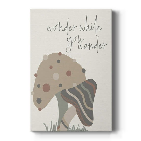 Wonder While You Wander Premium Gallery Wrapped Canvas - Ready to Hang