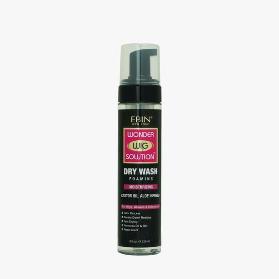 Ebin New York Wonder Wig Solution, Quick Cleanse Mousse Shampoo 8oz