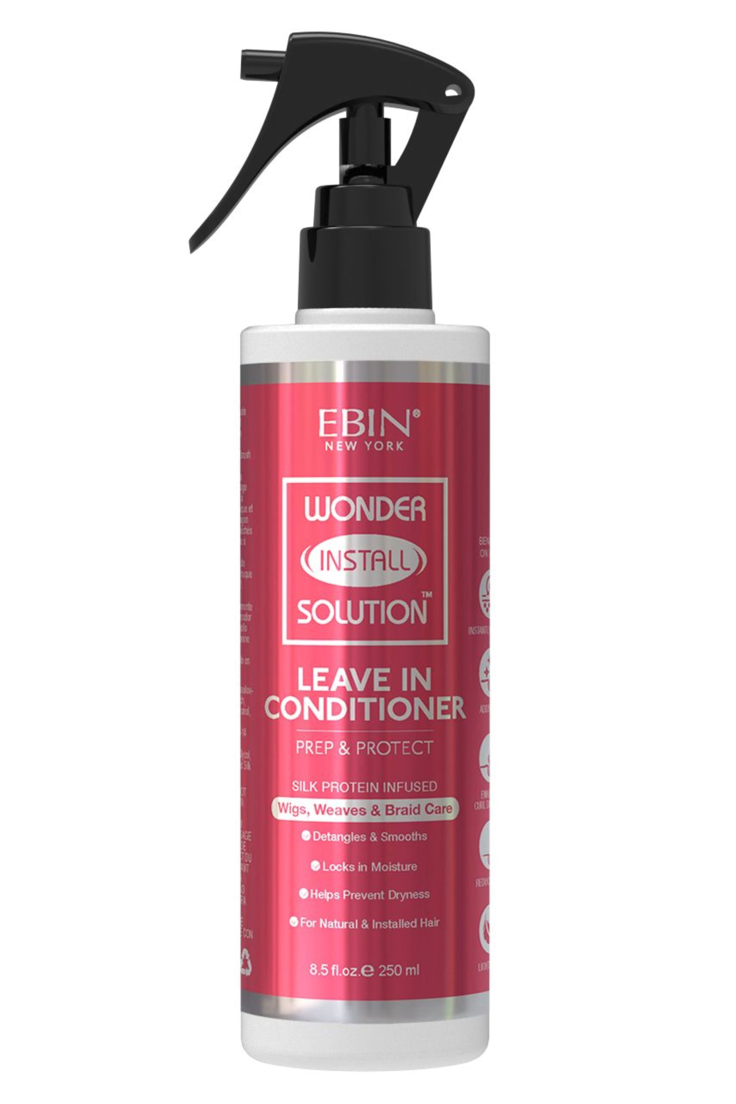 WONDER INSTALL SOLUTION LEAVE-IN CONDITIONER, 8.5 OZ.