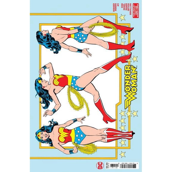 Wonder Woman #11 Cvr D Jose Luis Garcia-lopez Artist Spotlight Wraparound Card Stock Var (absolute Power) DC Comics Comic Book