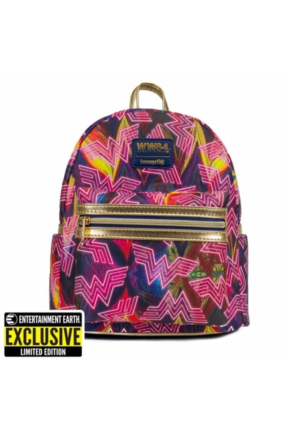 1984 WW84 Mini-Backpack - SDCC 2020 Entertainment Earth Comic Con Exclusive Limited Edition
