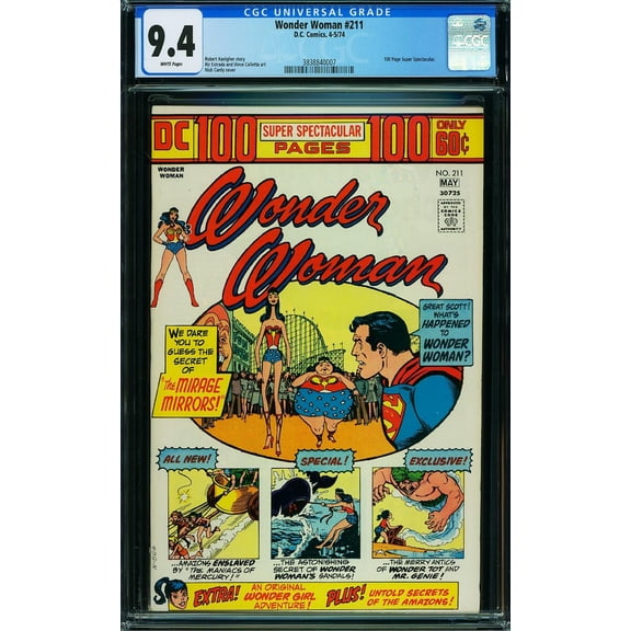 Wonder Woman #211 - CGC 9.4 Comic Book