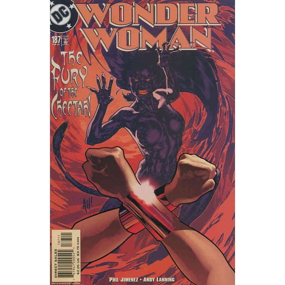 Wonder Woman (2nd Series) #187 VF ; DC Comic Book