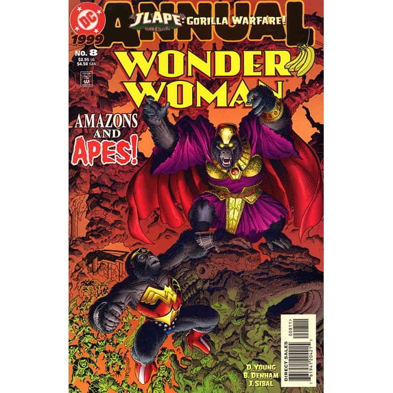 Wonder Woman (2nd Series) Annual #8 VF ; DC Comic Book