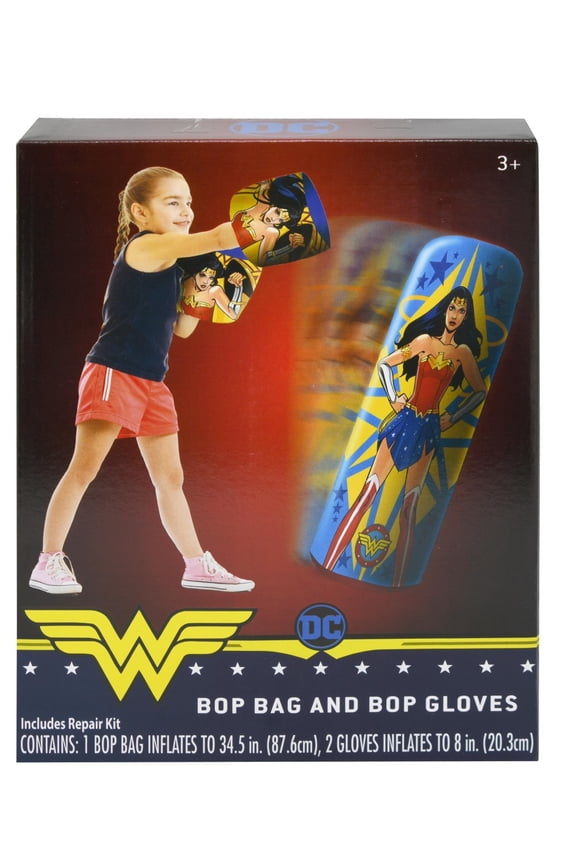 Wonder Woman 36" Bop Bag With 8" Bop Gloves