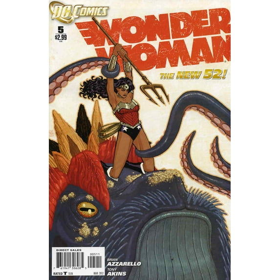 Wonder Woman (4th Series) #5 VF ; DC Comic Book