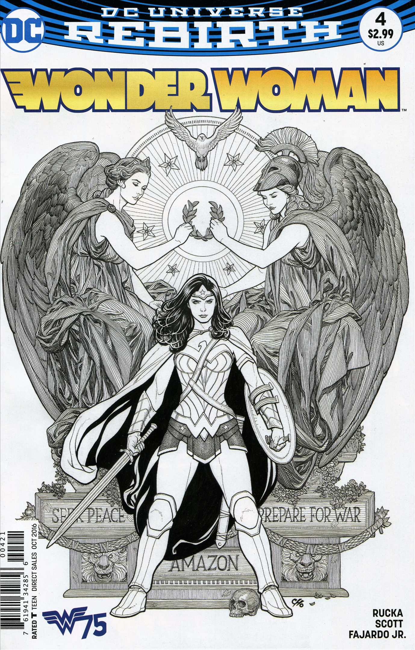Wonder Woman (5th Series) #4A VF ; DC Comic Book - Walmart.com