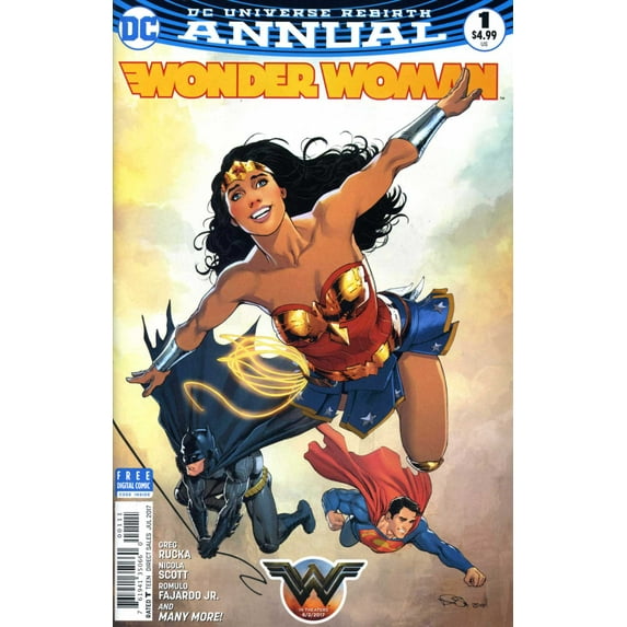 Wonder Woman (5th Series) Annual #1 VF ; DC Comic Book