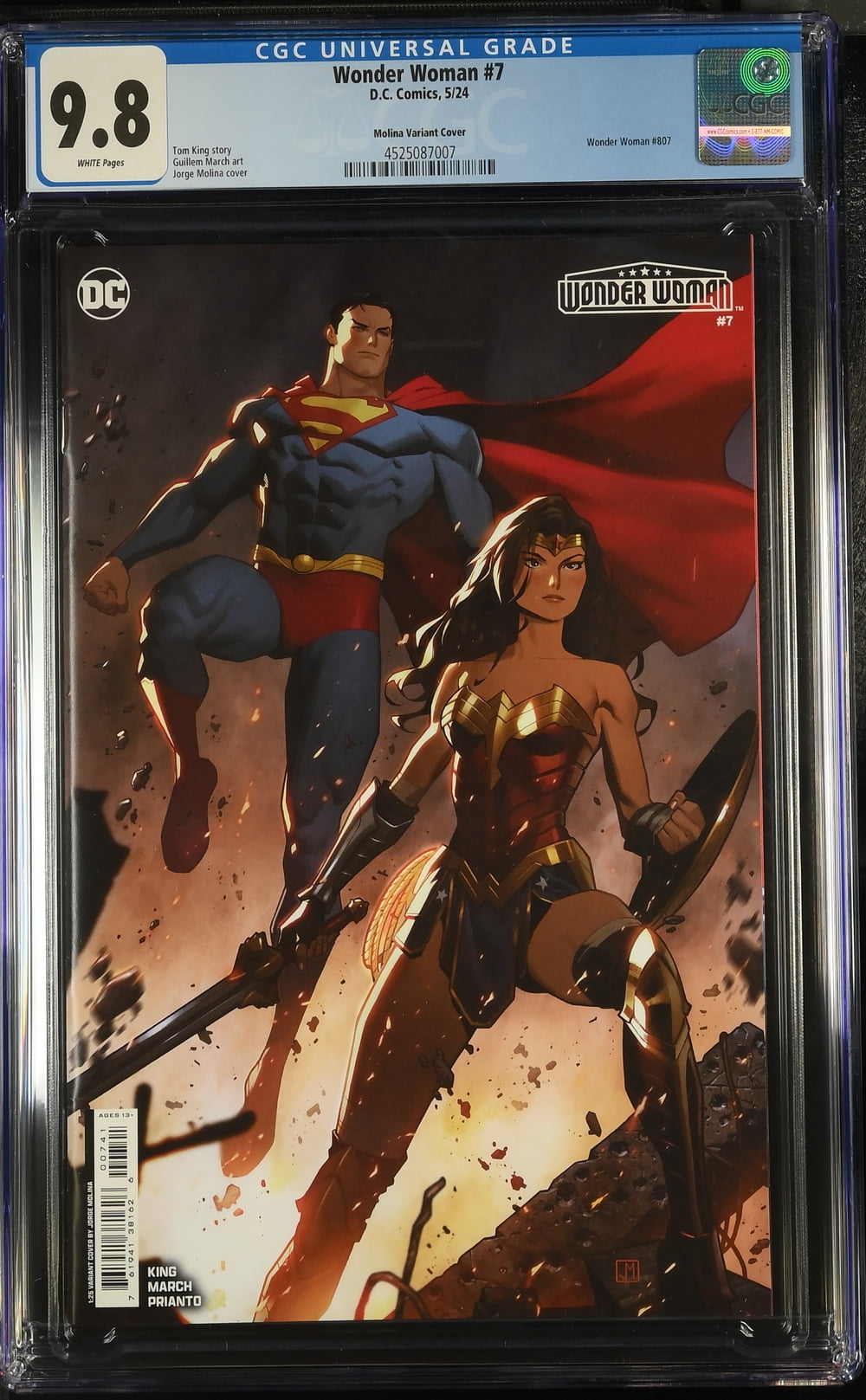 Wonder Woman #7 - CGC 9.8 Comic Book