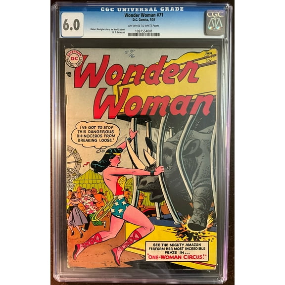 Wonder Woman #71 - CGC 6 Comic Book