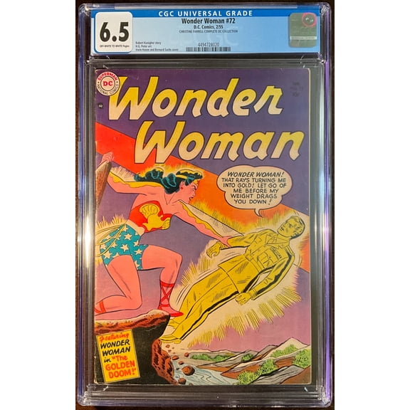 Wonder Woman #72 - CGC 6.5 Comic Book