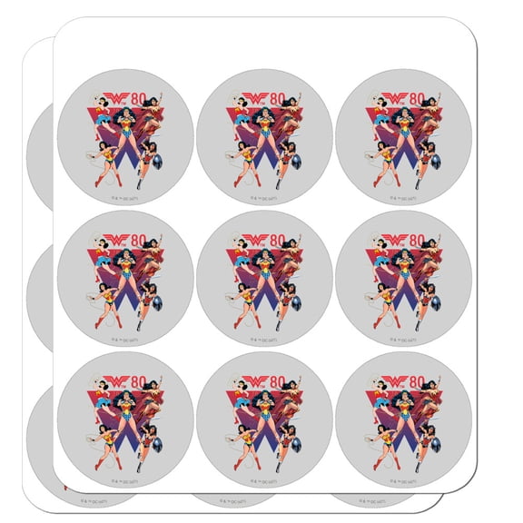 Wonder Woman 80th Through The Ages Planner Calendar Scrapbooking Crafting Stickers