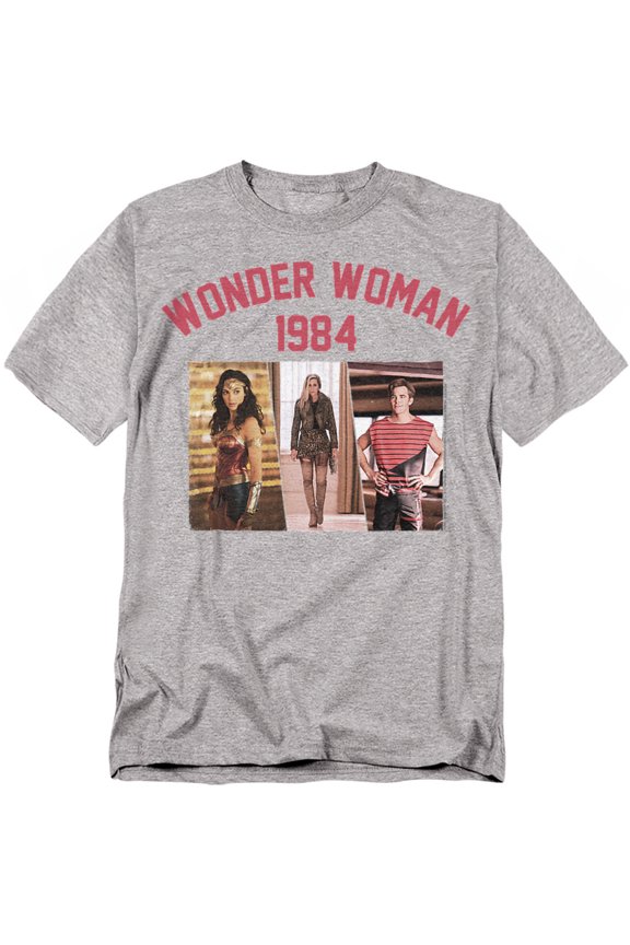 Wonder Woman 84 T-Shirt Collegiate Montage Unisex Graphic Tee For Men & Women