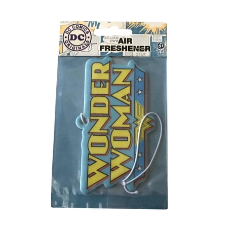 Wonder Woman Air Freshener Orchid Flower Scent Comic Book Fan Gift