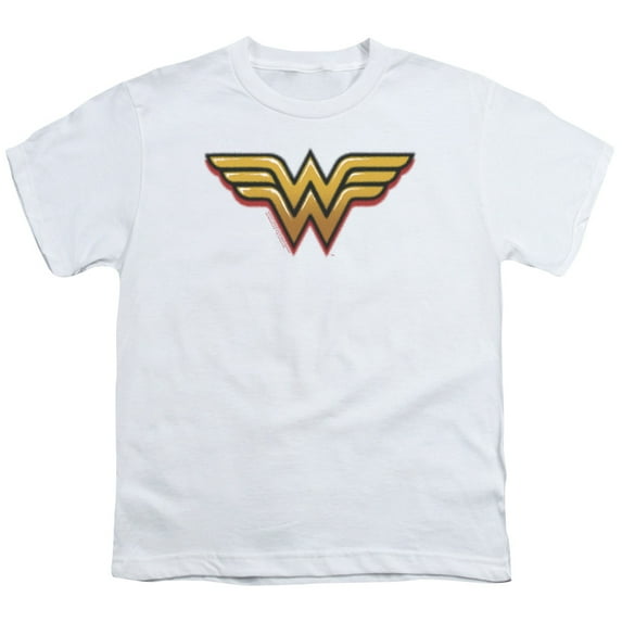 Wonder Woman - Airbrush Ww - Youth Short Sleeve Shirt - Large
