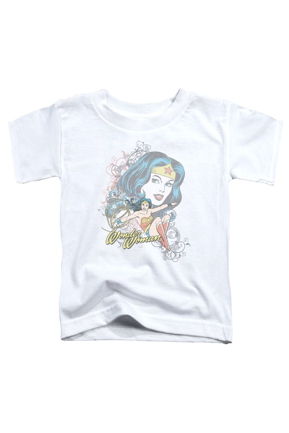 Wonder Woman Amazon Princess Kids T-Shirt-Toddler 3T