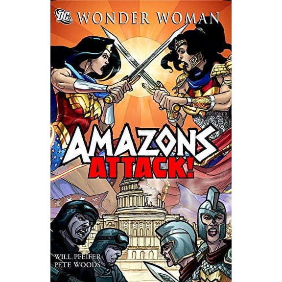 Pre-Owned Wonder Woman: Amazons Attack SC (Paperback) 140121732X 9781401217327