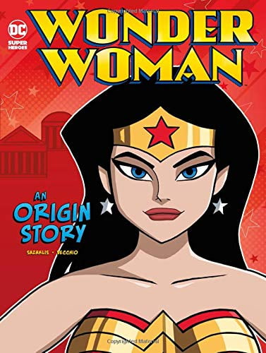 Pre-Owned Wonder Woman: An Origin Story DC Comics Super Heroes Paperback John Sazaklis