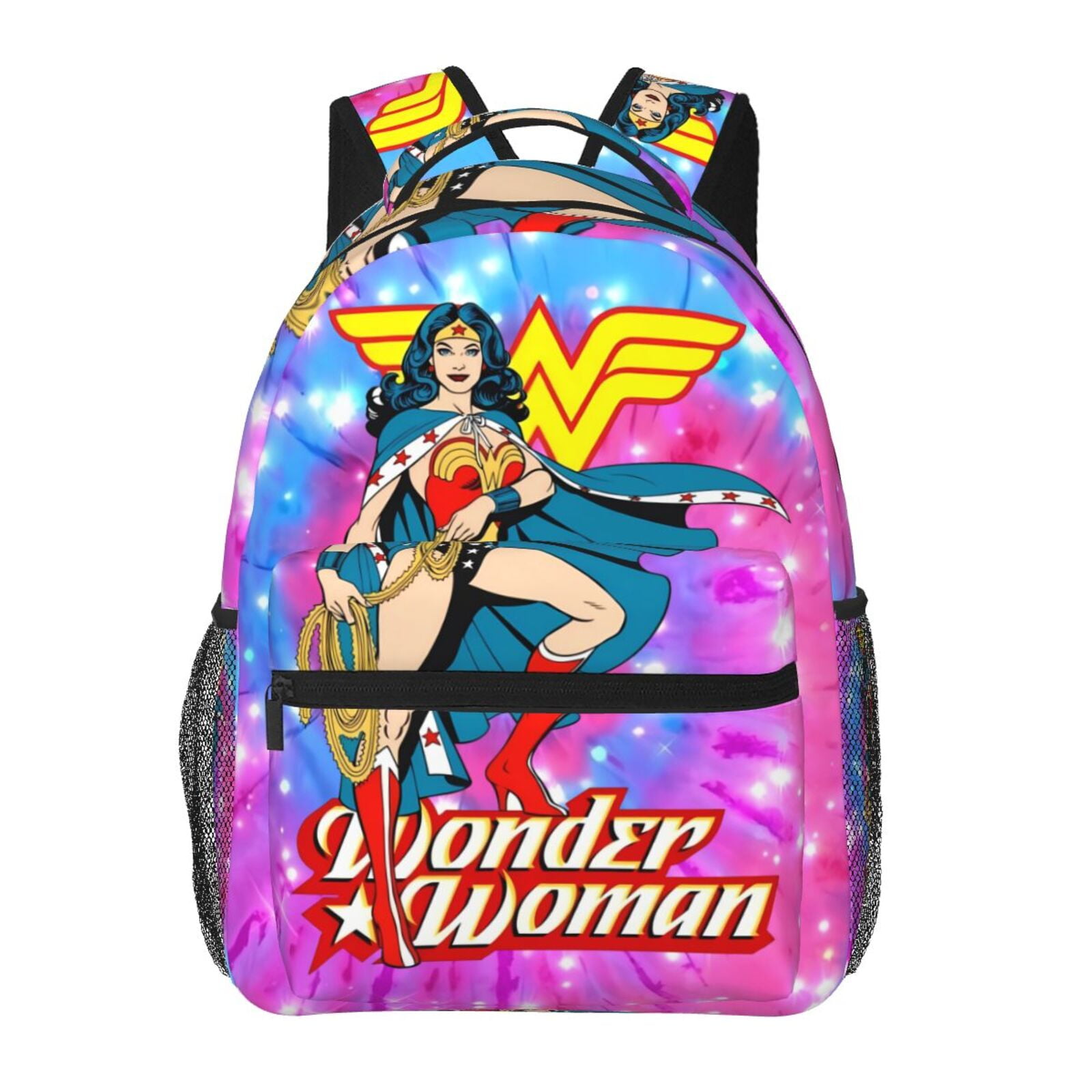 Wonder Woman Backpack Lightweight Durable Laptop Bag Multipurpose