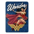 thumbnail image 1 of Wonder Woman Believe In Wonder Kids Micro Raschel Throw Blanket, 1 of 3