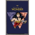 thumbnail image 1 of Wonder Woman - Believe in Wonder Wall Poster, 22.375" x 34", Framed, 1 of 5