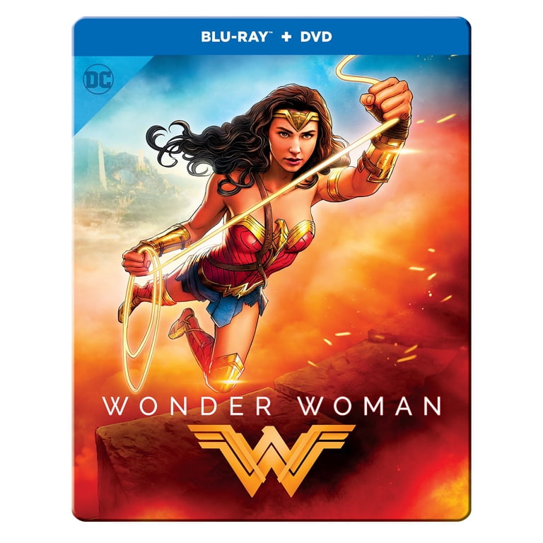 Warner Home Video - Wonder Woman Blu-Ray & DVD Steelbook, Action