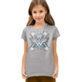 thumbnail image 1 of Wonder Woman Burst 1 Kids T Shirt (X-Large) for Youth Toddler Boys and Girls, Athletic Heather, 1 of 5