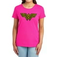 thumbnail image 1 of Wonder Woman Celtic Wonder Women's T Shirt, Hot Pink, 2X-Large, 1 of 6