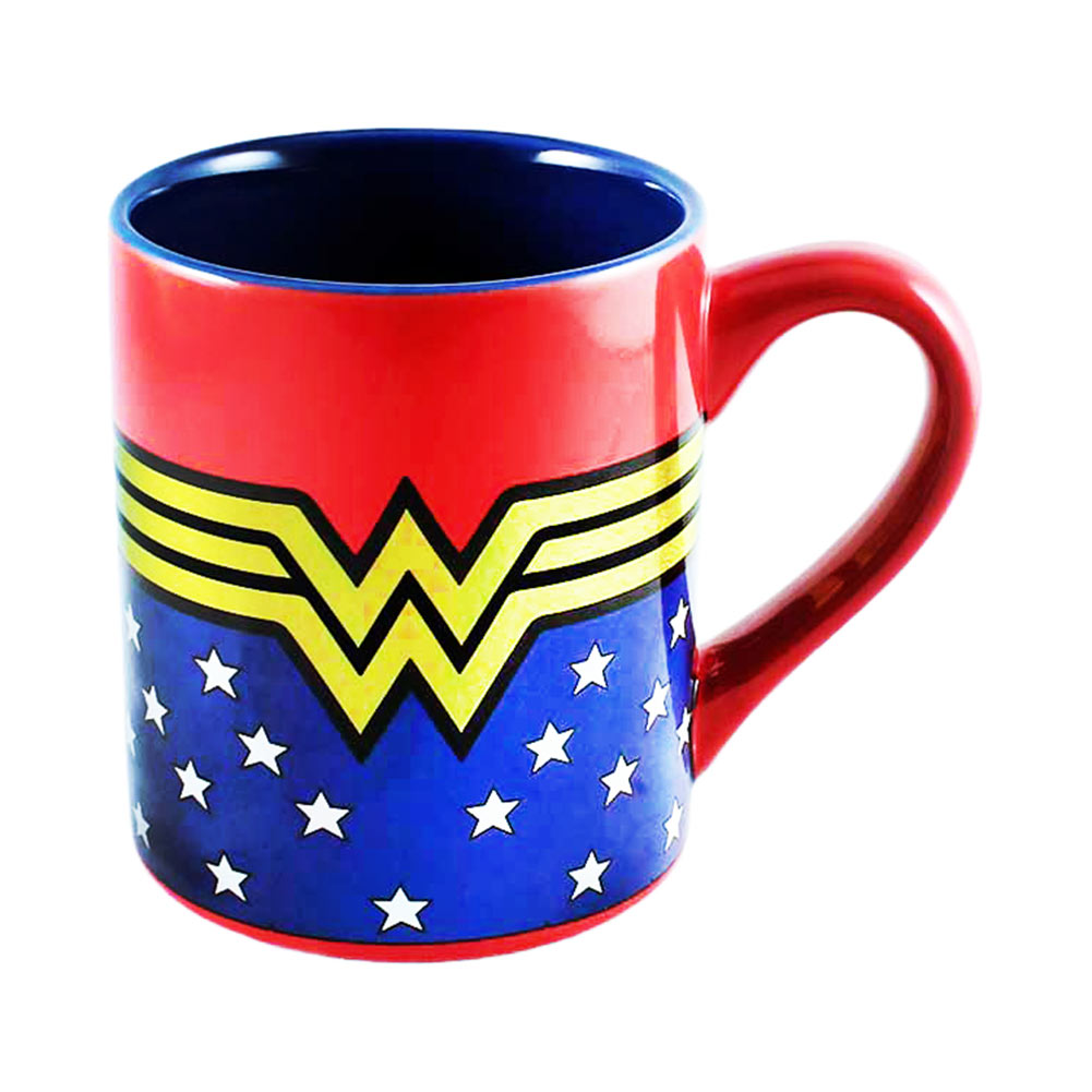 Wonder Woman Travel and Ceramic Mug 2-Pack