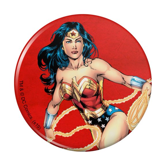 Wonder Woman Character Pinback Button Pin
