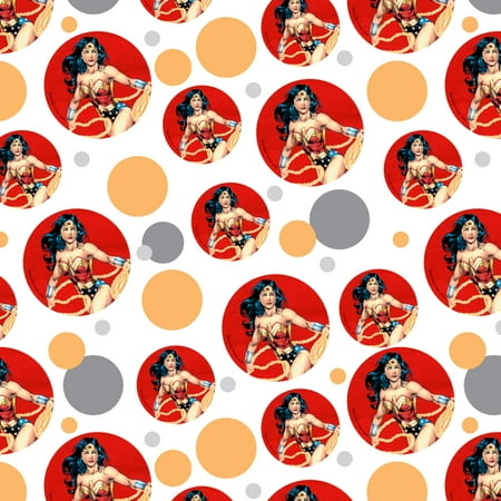 Wonder Woman Character Premium Gift Wrap Wrapping Paper Roll