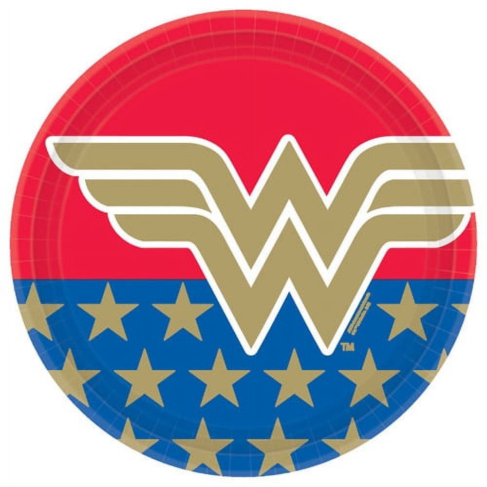 Wonder Woman 'Classic' Large Paper Plates (8ct)