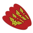 thumbnail image 1 of Wonder Woman Classic Logo Double-Sided Oval Nail File Emery Board Set 4 Pack, 1 of 4