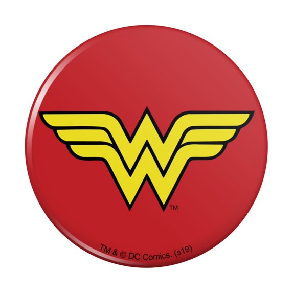 Wonder Woman Classic Logo Pinback Button Pin