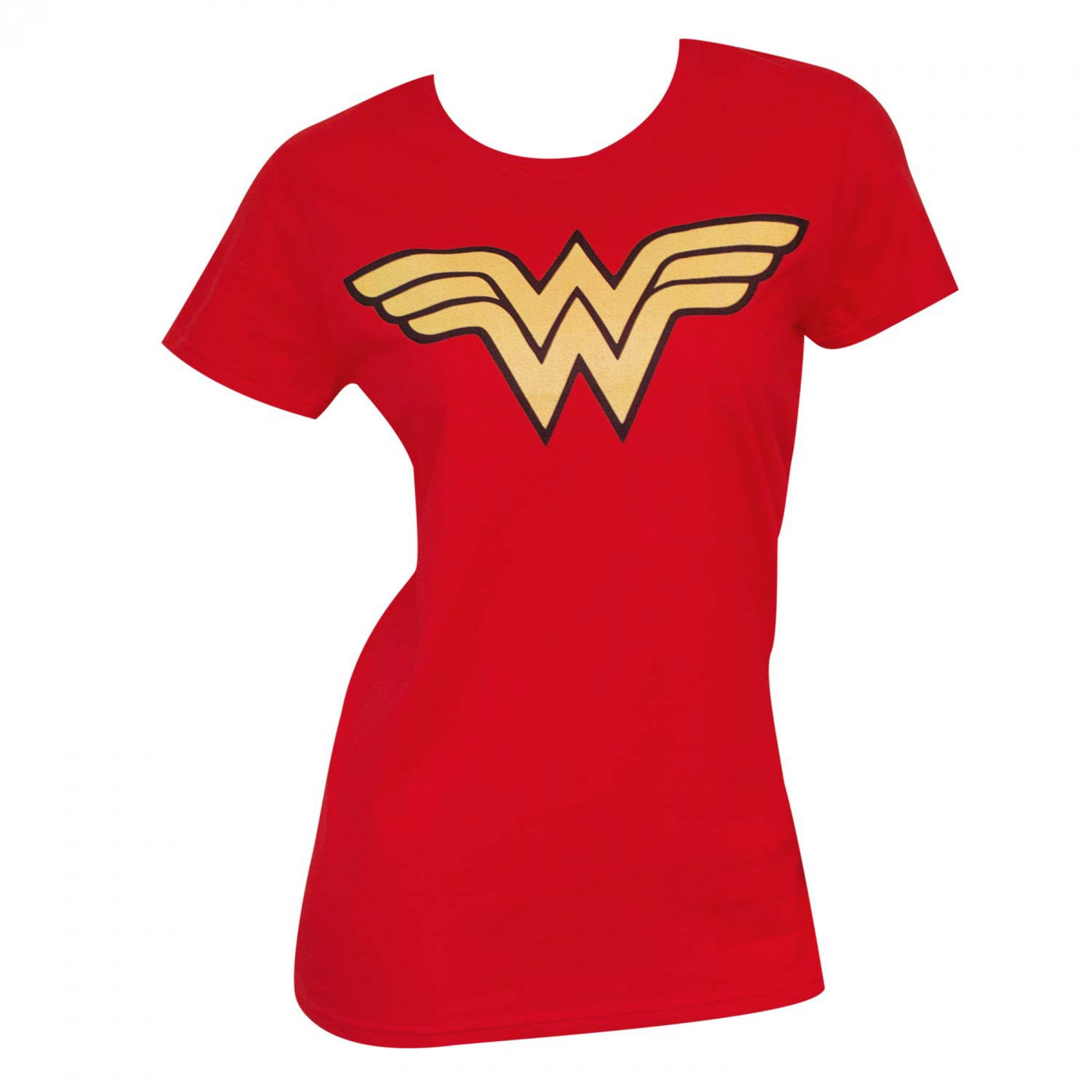 Wonder Woman Classic Logo Women's T-Shirt-Medium
