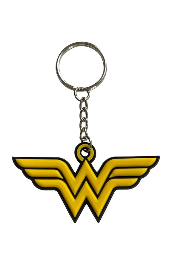 Classic Soft Touch Rubber Keychain Keyring