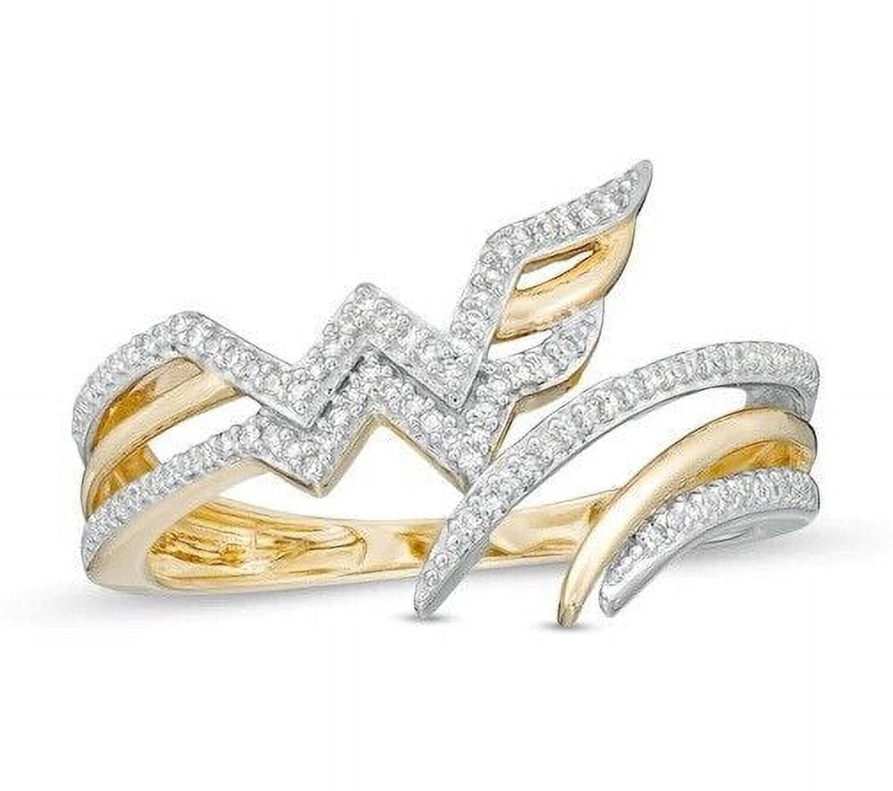 Zales Wonder Woman Collection Rings Wonder Woman™ Collection 1/8