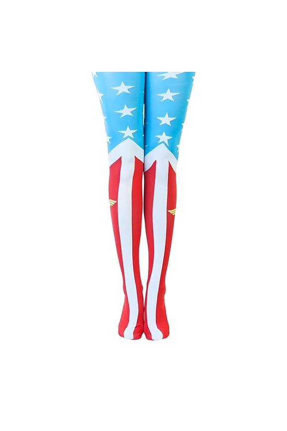 DC Comics Wonder Woman Women's Sheer Costume Tights