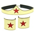 thumbnail image 1 of Wonder Woman Cuff and Tiara Adult Cosplay Costume Set, 1 of 7