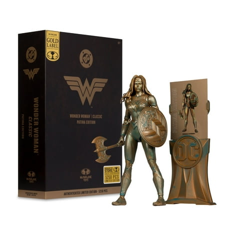 Wonder Woman (DC Multiverse: Classic) Patina Edition Gold Label 7" Action Figure - McFarlane Toys