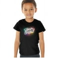 thumbnail image 1 of Wonder Woman Disco Lights Kids T Shirt (4) for Toddler Boys and Girls, Black, 1 of 4