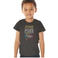 thumbnail image 1 of Wonder Woman Femme Power Kids T Shirt (3) for Toddler Boys and Girls, Charcoal, 1 of 4