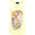 thumbnail image 1 of Wonder Woman - Flowers Slub Ruffle Juniors Tank Top, 1 of 1