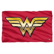 Wonder Woman Golden Fleece Blanket 36 x 58