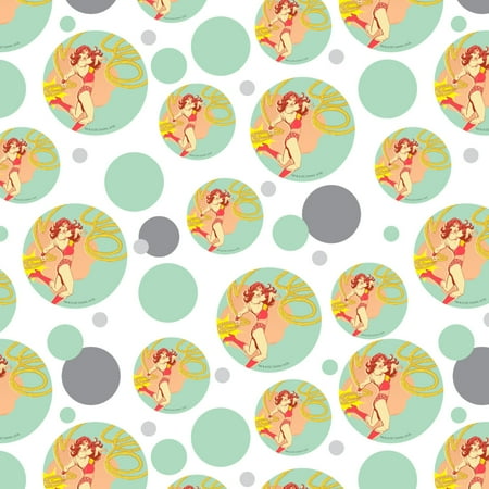 Wonder Woman Golden Lasso Premium Gift Wrap Wrapping Paper Roll