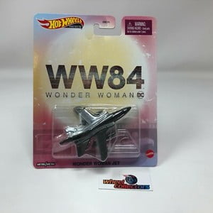 Wonder Woman Jet WW84 DC * Hot Wheels Retro Entertainment * T6
