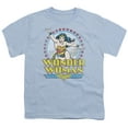 thumbnail image 1 of Wonder Woman Kids Blue Circle T-Shirt-Youth Small (7-8), 1 of 2