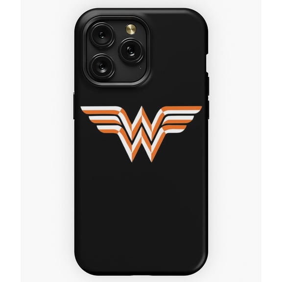 Wonder Woman Logo DC Comics Superhero Symbol H1237 Slim Protective Case for iPhone 17 16 15 14 13 12 11 Pro Max
