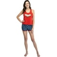 thumbnail image 1 of Wonder Woman Logo Womens Mesh Tank & Shorts Pajama Set, 1 of 6