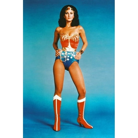 Wonder Woman Lynda Carter full length in boots great leggy pose 24X36 Poster